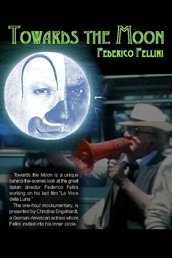 Póster de Verso La Luna Con Fellini
