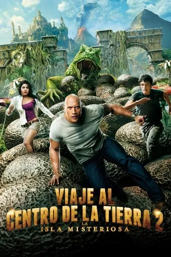 Póster de Viaje al centro de la Tierra 2: La isla misteriosa (2012) con Vanessa Hudgens como Kailani Laguatan