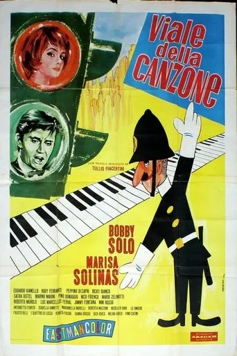 Póster de Viale della canzone