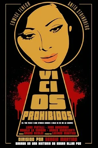 Póster de Vicios prohibidos (1972) con Daniela Giordano como Fausta