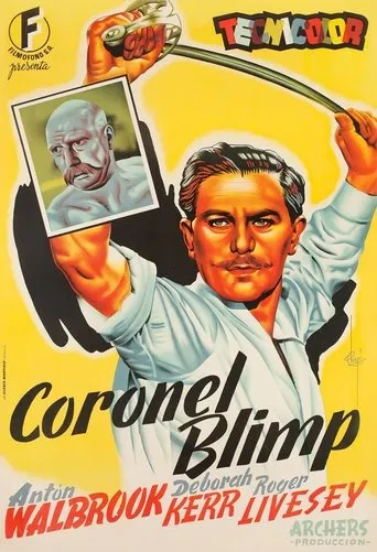 Póster de Vida y muerte del Coronel Blimp (1943) con Felix Aylmer como The Bishop