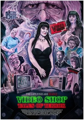 Póster de Video Shop Tales of Terror