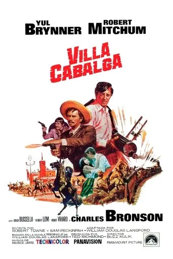 Póster de Villa cabalga (1968) con Julio Peña como General