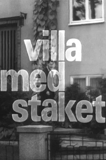 Póster de Villa med staket