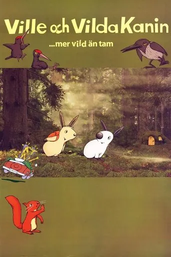 Póster de Ville och Vilda Kanin ... mer vild än tam