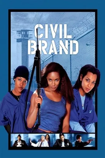 Póster de Violencia en el penal (2003) con MC Lyte como Sgt. Cervantes