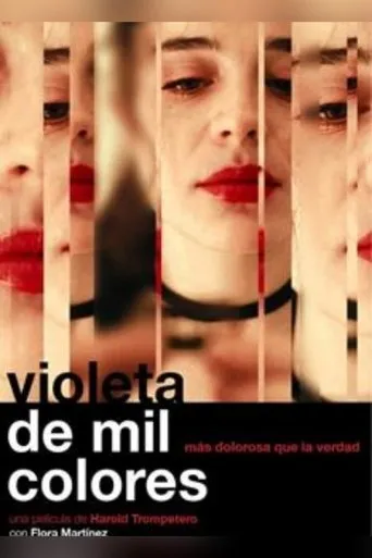 Póster de Violeta de mil colores