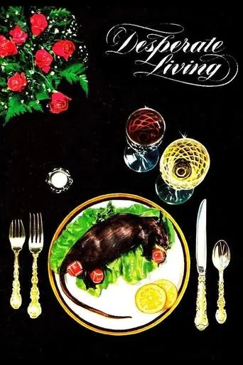 Póster de Vivir desesperadamente (1977) con George Stover como Bosley Gravel