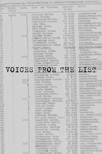 Póster de Voces de la lista