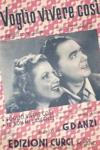 Póster de Voglio vivere cosi