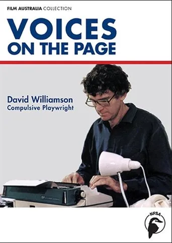 Póster de Voices on the Page: David Williamson - Compulsive Playwright