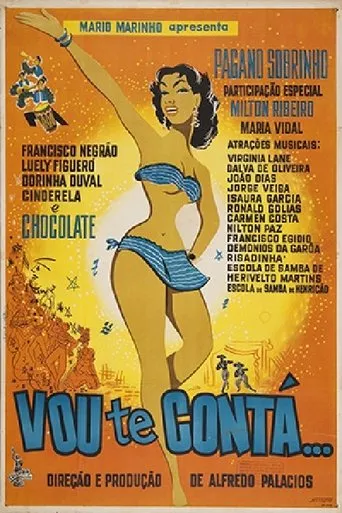 Póster de Vou Te Contá...