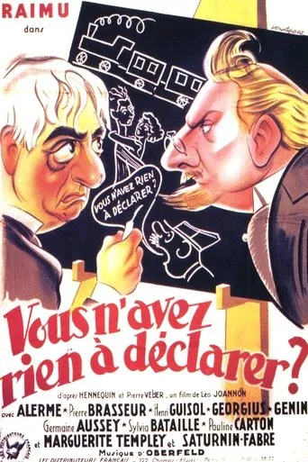 Póster de Vous n'avez rien à déclarer ?