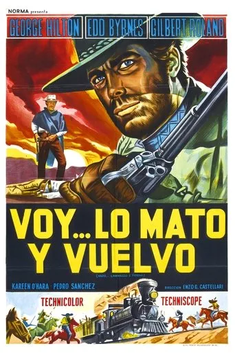 Póster de Voy... lo mato y vuelvo