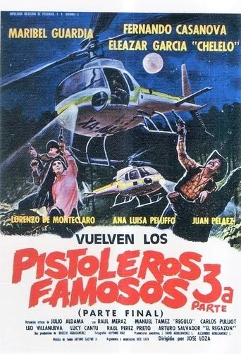 Póster de Vuelven los pistoleros famosos III