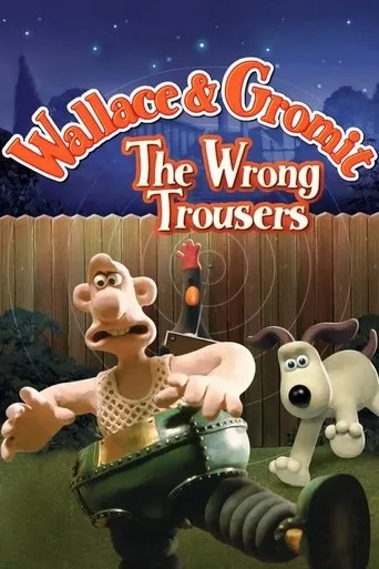 Póster de Wallace y Gromit: Los pantalones equivocados (1993) con Peter Sallis como Wallace (voice)