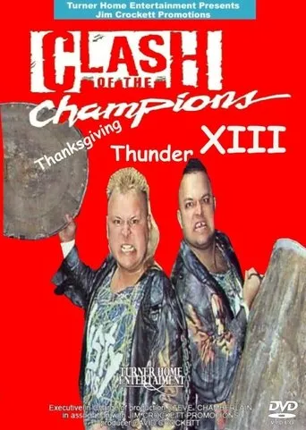 Póster de WCW Clash of The Champions XIII: Thanksgiving Thunder