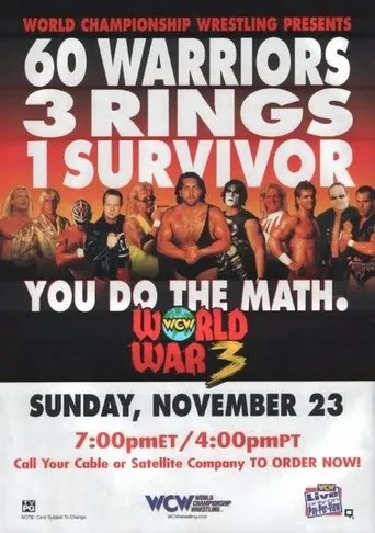 Póster de WCW World War 3 1997
