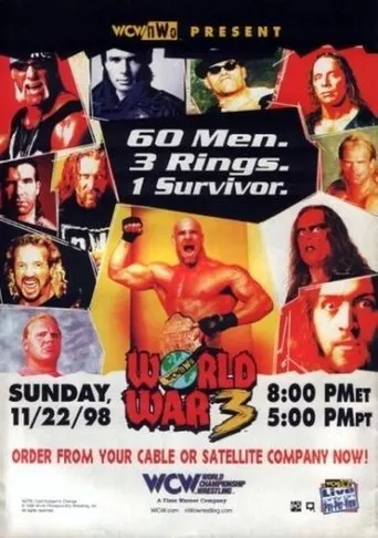 Póster de WCW World War 3 1998