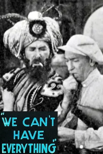 Póster de We Can't Have Everything