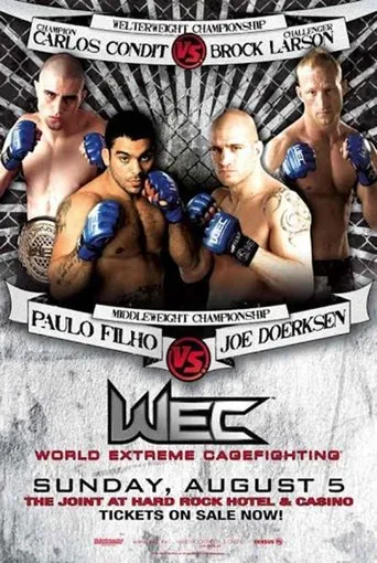 Póster de WEC 29: Condit vs. Larson