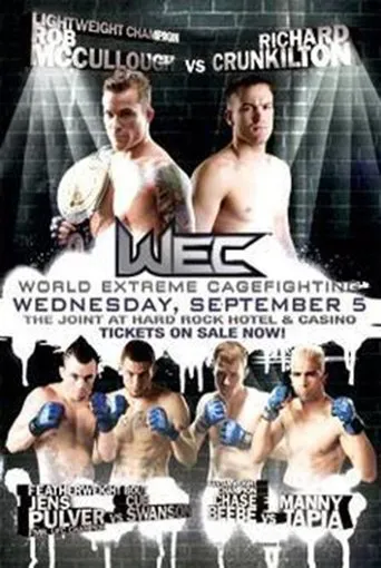 Póster de WEC 30: McCullough vs. Crunkilton