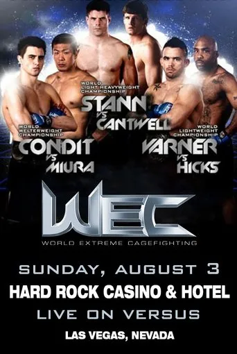 Póster de WEC 35: Condit vs. Miura