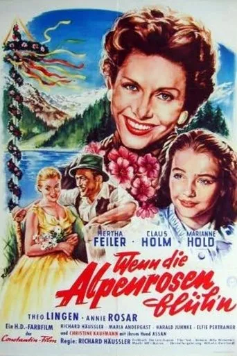 Póster de Wenn die Alpenrosen blüh'n