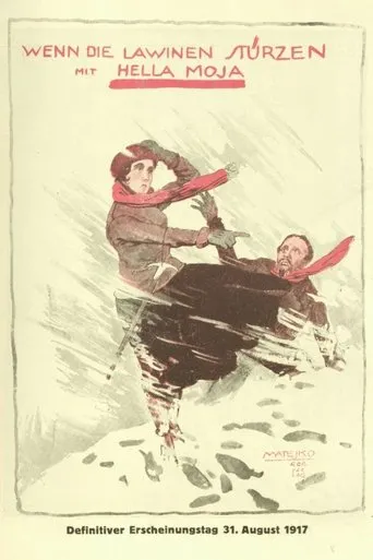 Póster de Wenn die Lawinen stürzen