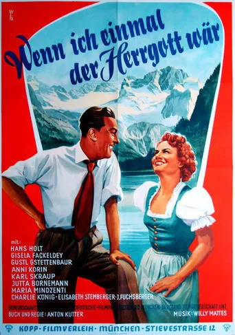 Póster de Wenn ich einmal der Herrgott wär