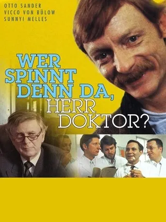Póster de Wer spinnt denn da, Herr Doktor?
