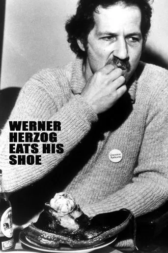 Póster de Werner Herzog Eats His Shoe