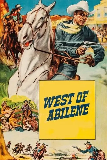 Póster de West of Abilene