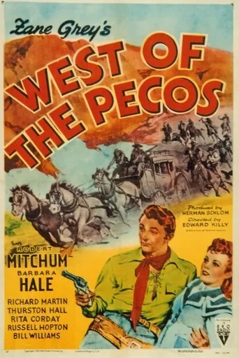 Póster de West of the Pecos