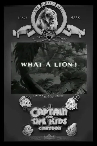 Póster de What a Lion!
