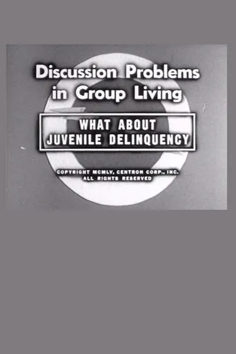 Póster de What About Juvenile Delinquency