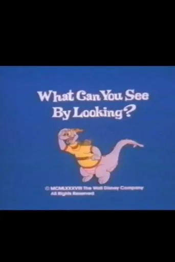 Póster de What Can You See by Looking?