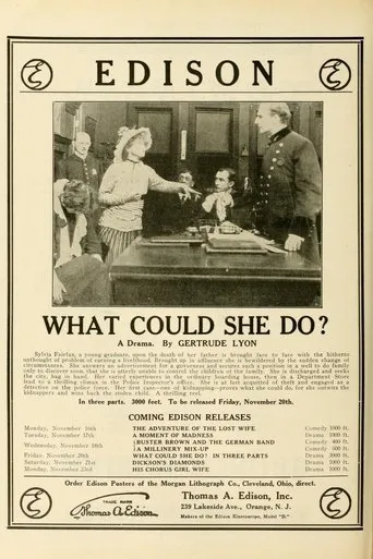 Póster de What Could She Do?