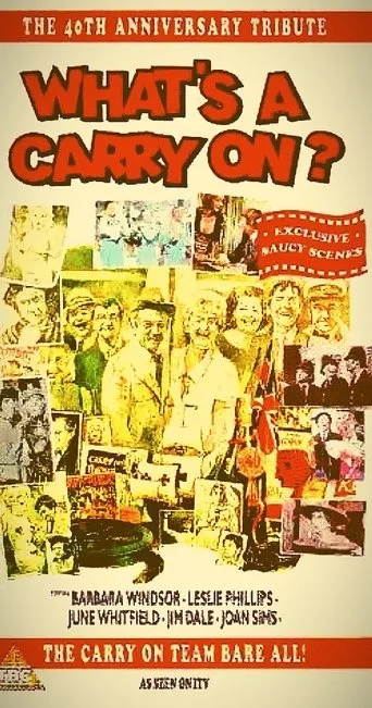 Póster de What's a Carry On?