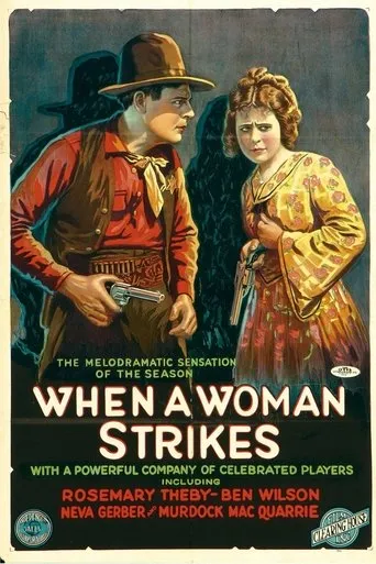 Póster de When a Woman Strikes
