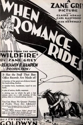 Póster de When Romance Rides