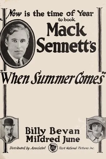 Póster de When Summer Comes