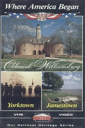Póster de Where America Began: Jamestown, Colonial Williamsburg, Yorktown