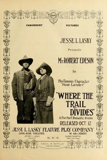 Póster de Where the Trail Divides