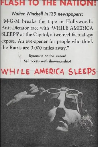 Póster de While America Sleeps