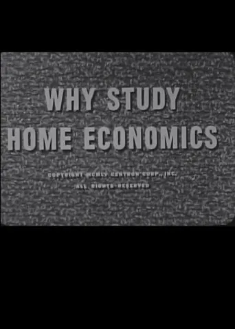 Póster de Why Study Home Economics?