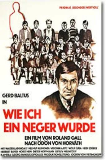 Póster de Wie ich ein Neger wurde