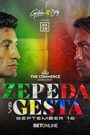 Póster de William Zepeda vs. Mercito Gesta