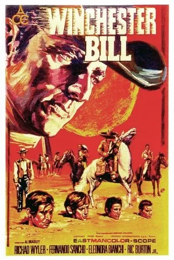 Póster de Winchester Bill (1967) con Rafael Hernández como Barkeeper