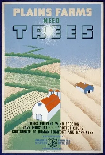 Póster de Windbreaks on the Prairies